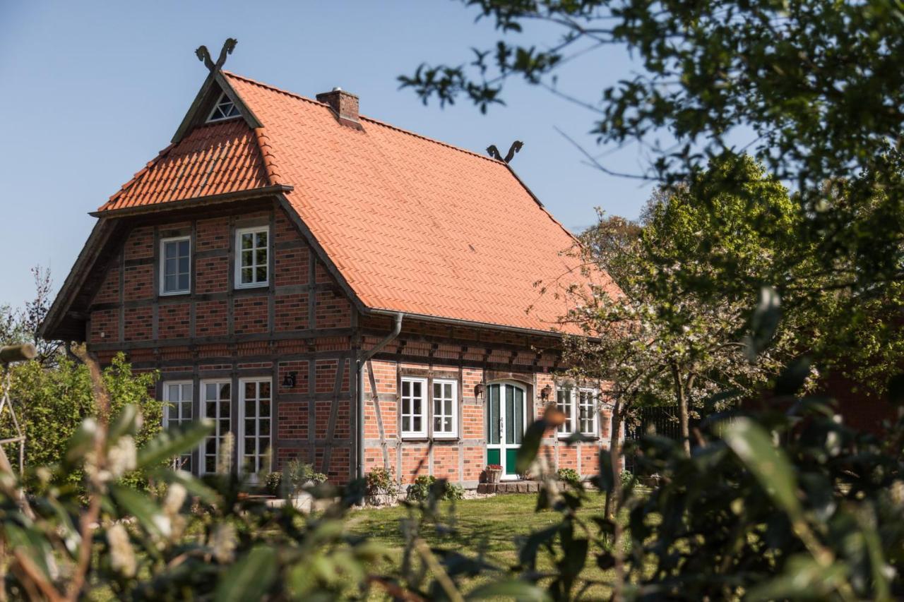Fachwerk-Ferienhaus, Ruhe Auf Dem Land, Haustiere Willkommen, Leihfahrraeder, 24-7 Check In Kirchlinteln Экстерьер фото